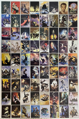 Frazetta series base card - 1,