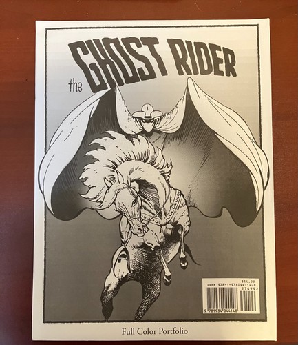 Frazetta ghost rider portfolio - ghost,