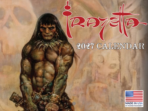 Frank frazetta calendar - frank,